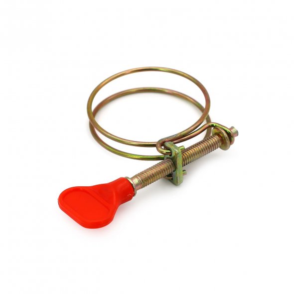 Durable Double Wire Hose Clamp for Secure Pipe Fittings 