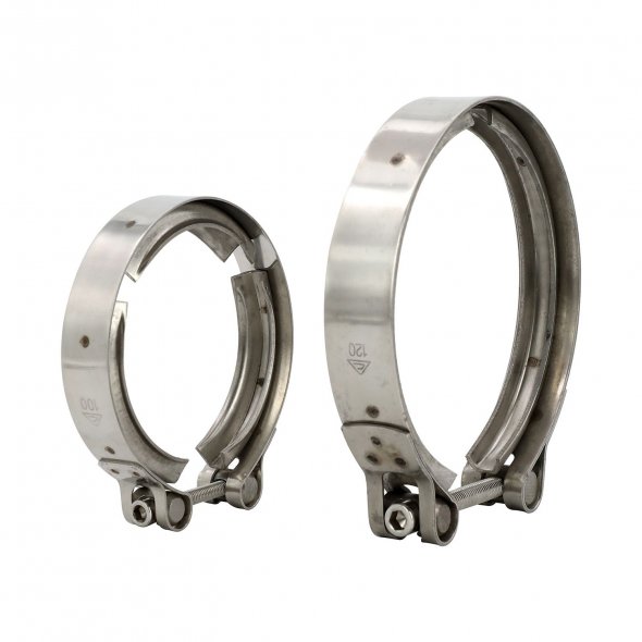 Versatile V-Band Clamp for Industrial, Automotive, and Mechanical Use