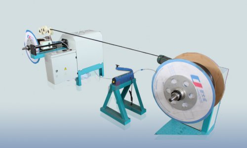 Irrigation Pipe welding and rewinding device