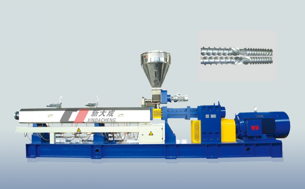 Packing belt extruder