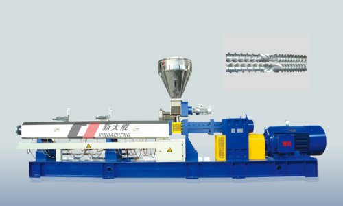 Packing belt extruder