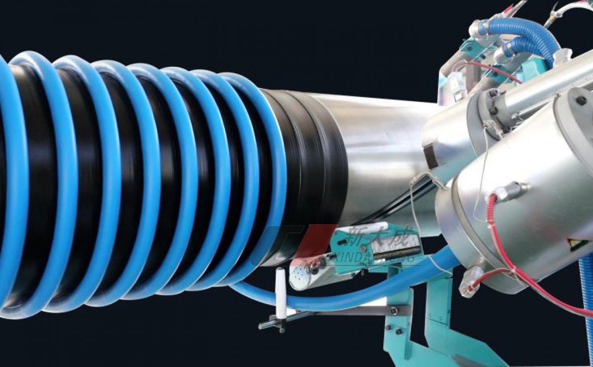 Krah pipe extrusion line