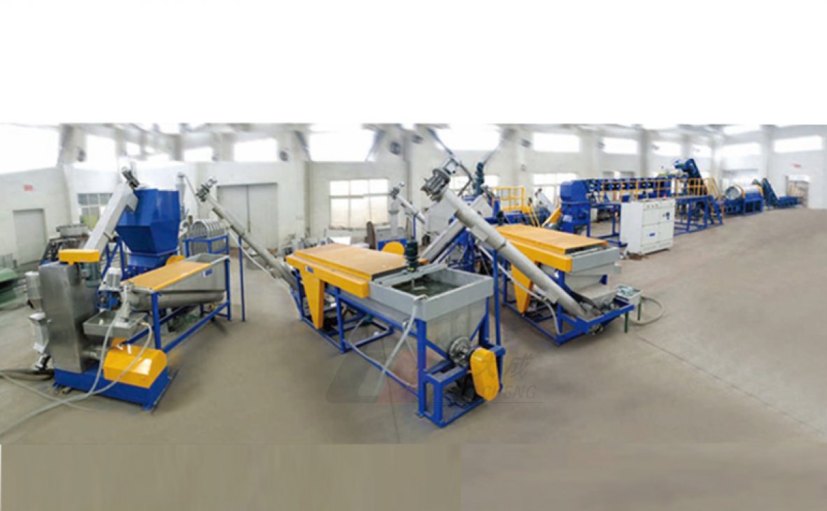 PET bottle recycling plant