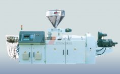 Double screw extruder