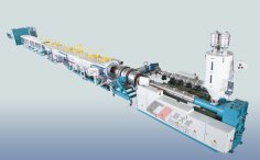 PE pipe production line