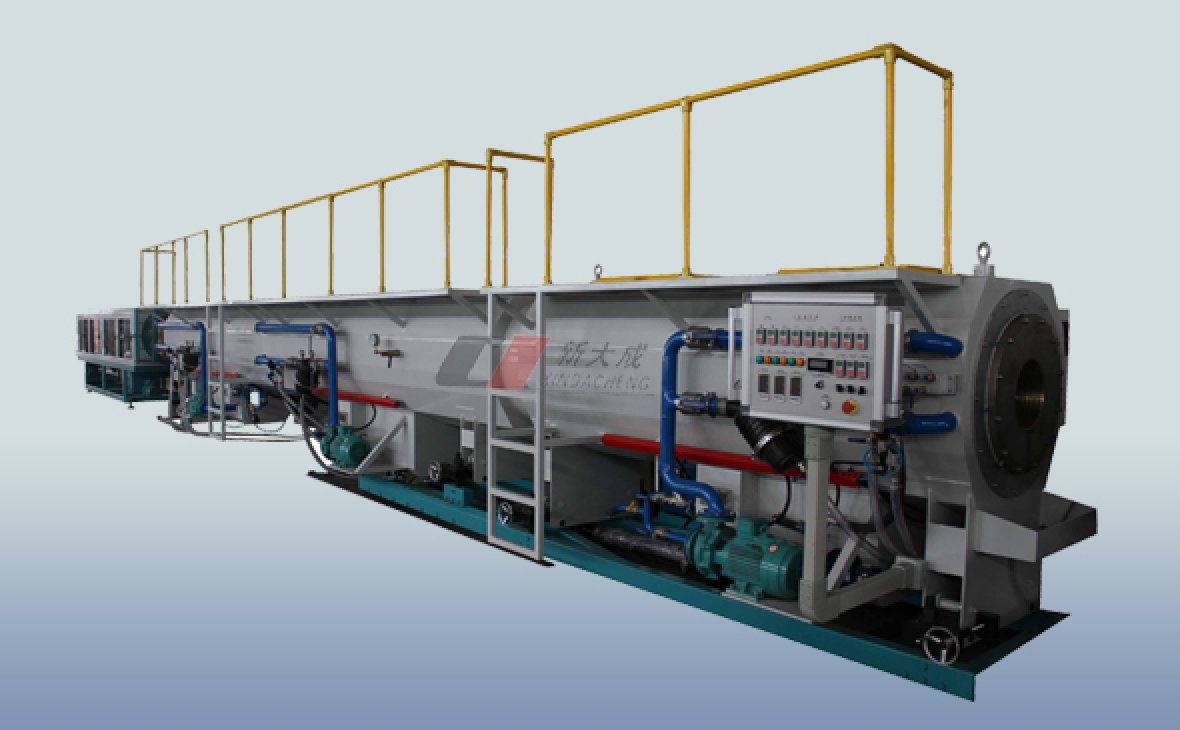 HDPE pipe production line