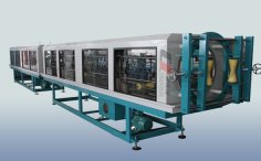 PE pipe extrusion line