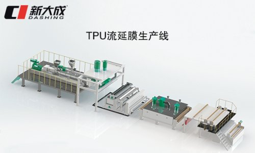 TPU casting film production line