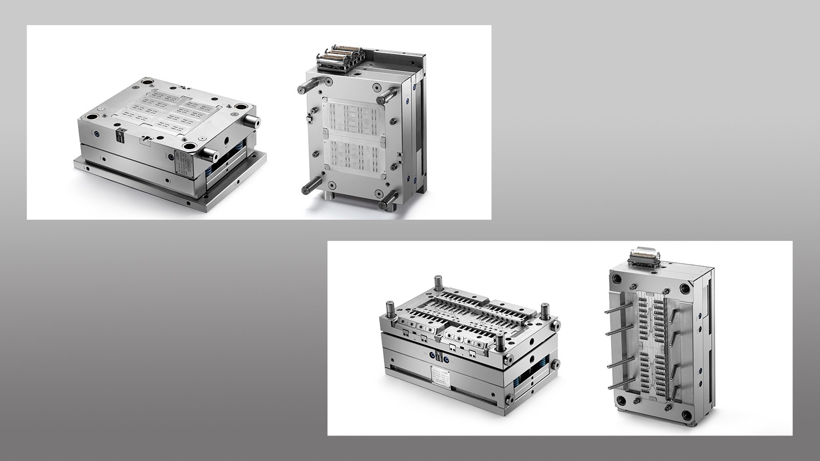 flat vs. round dripper mold