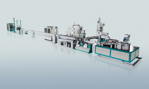 Drip irrigation pipe production line