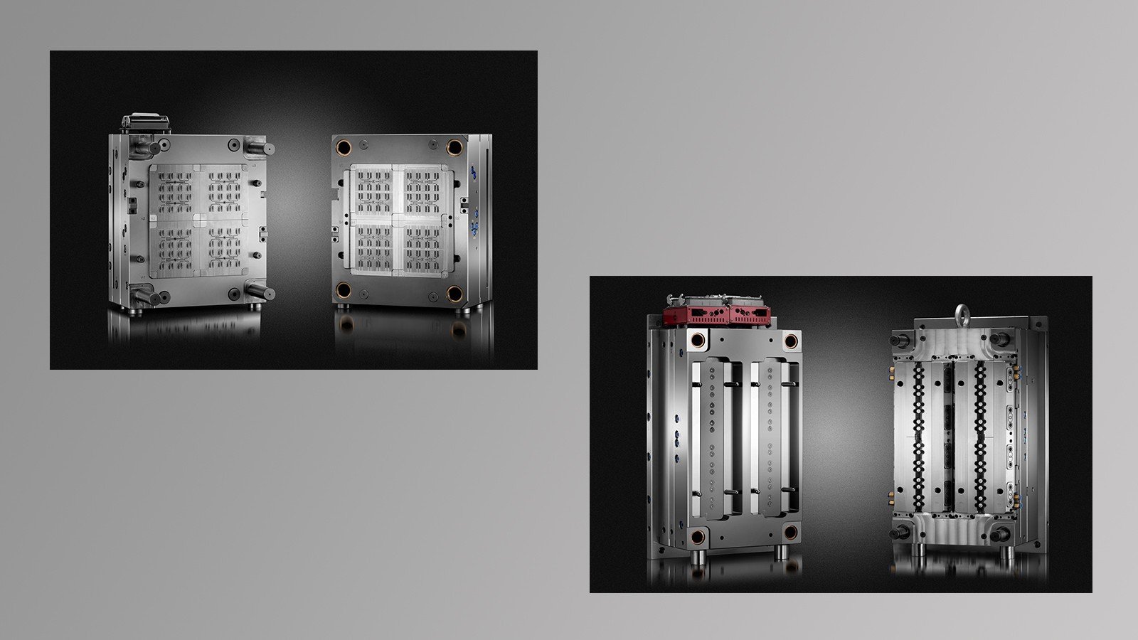 flat and round dripper mold