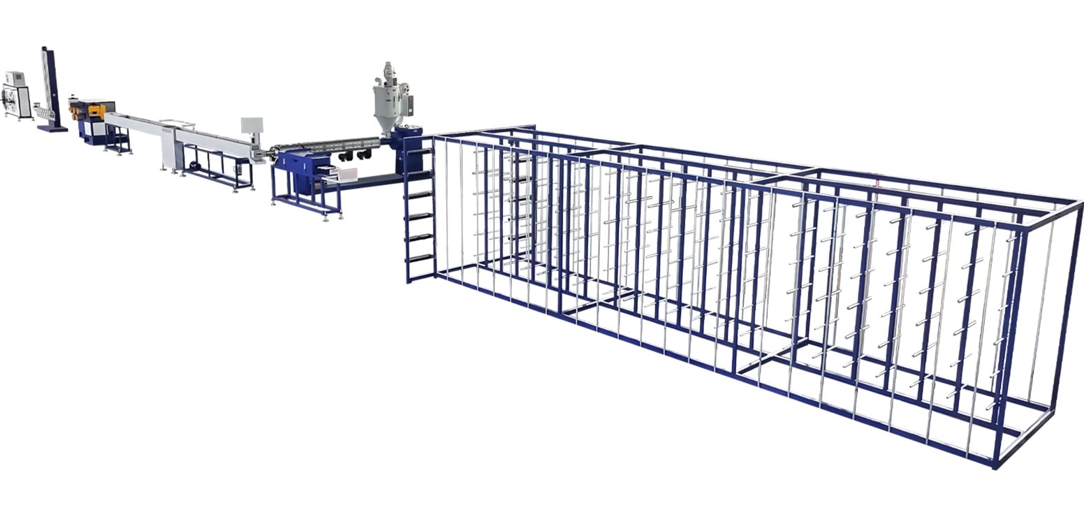 Polyester Fiber strapping band extrusion machine