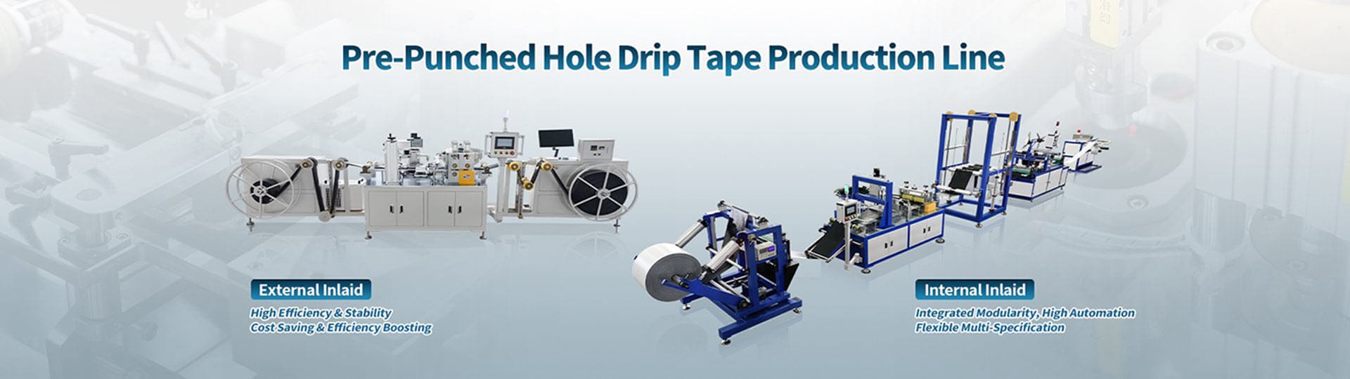 Pre-Punched Hole Drip Tape Production Line