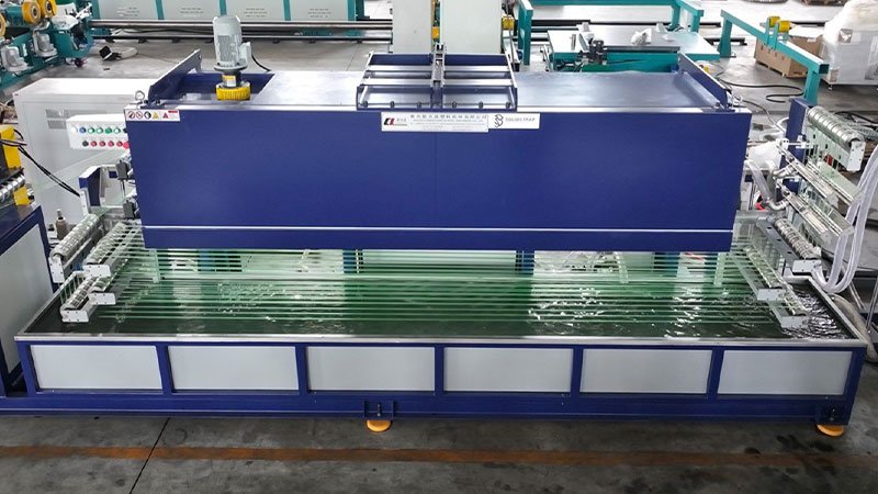 This is 1 out 8 PET strapping production line, capable of manufacturing stable-quality PET strap bands.