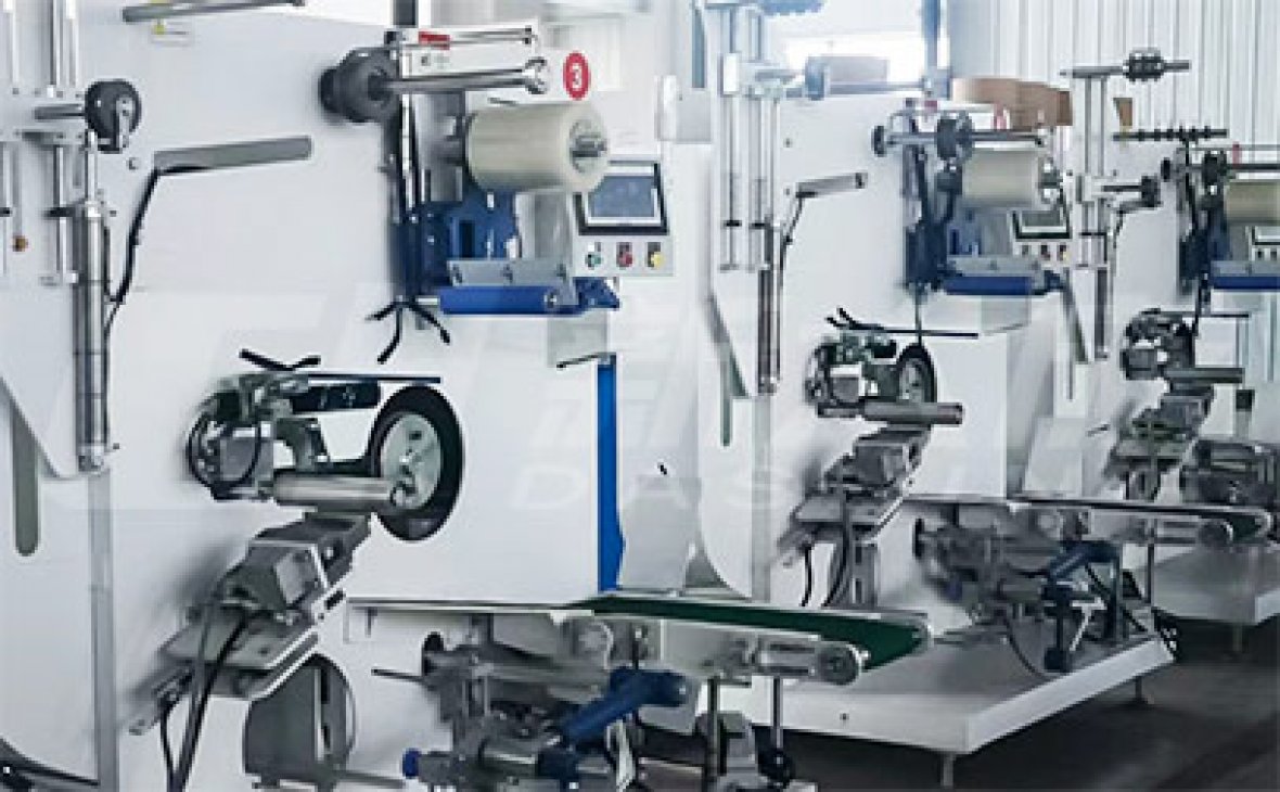 The winding section of the economic PET packaging band production line