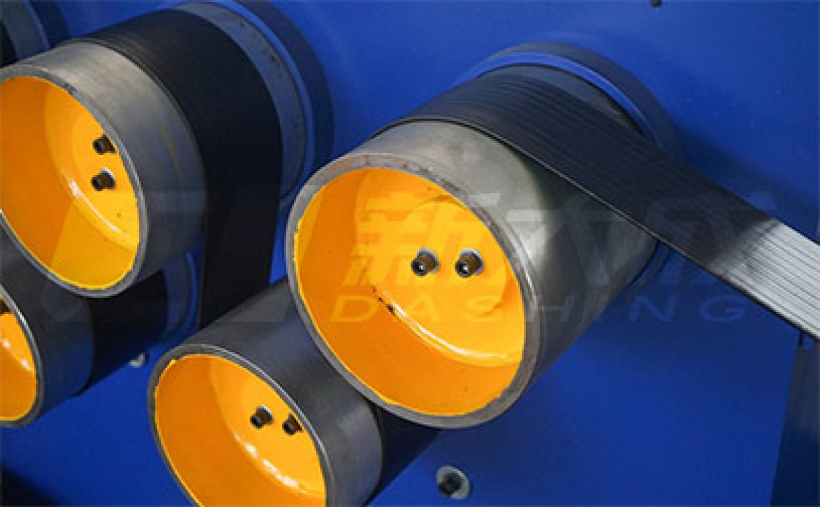 PP/PE fiber strap roll