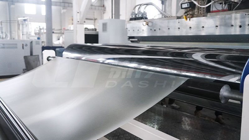 PVB film extrusion line performs uniform extrusion
