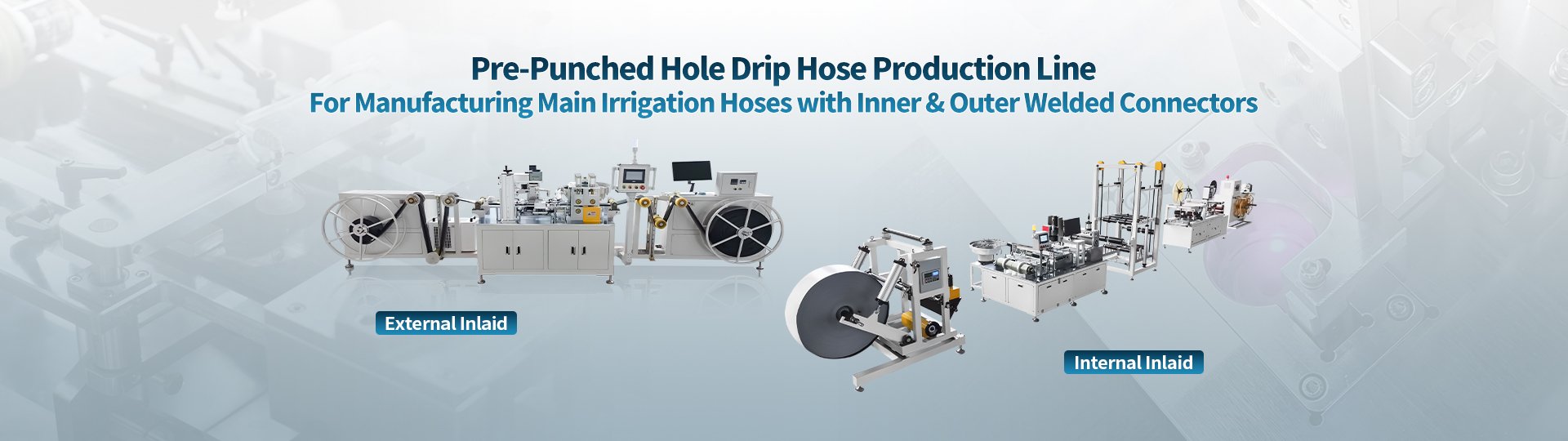 Pre-Punched Hole Drip Tape Production Line