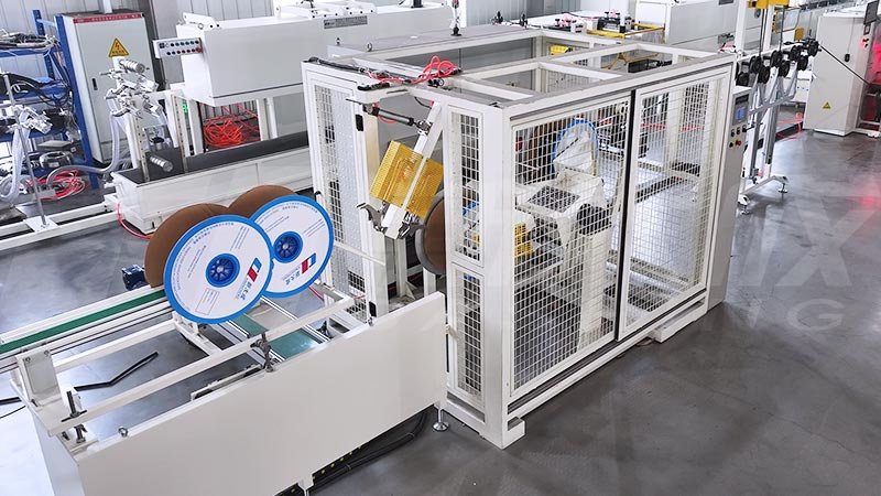 automatic drip tape winder