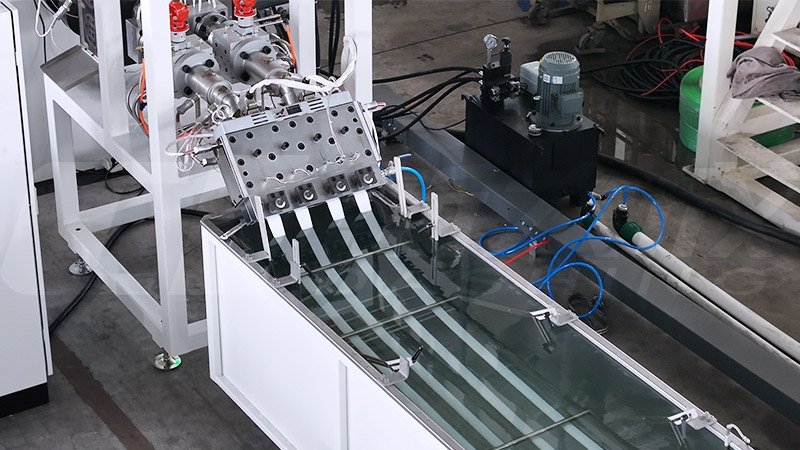 polypropylene strap extrusion machine