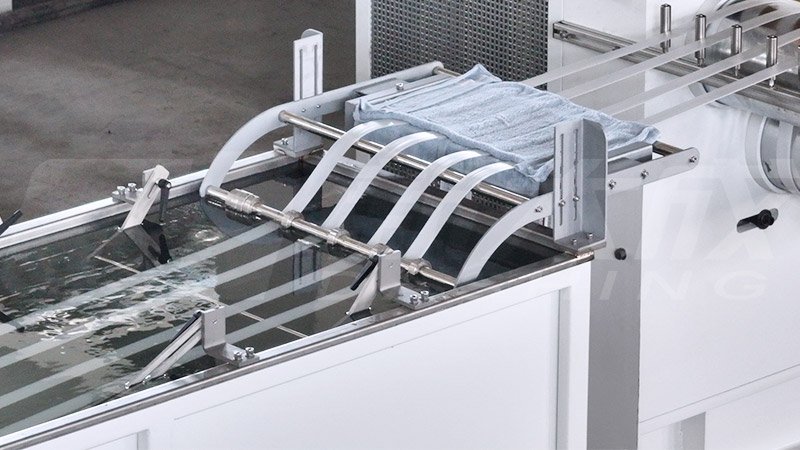 PP strap extrusion and stretching production process