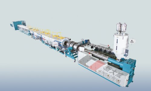 Линия производства полиэтиленовых труб