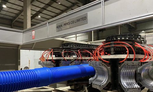 Линия производства гофрированных труб 