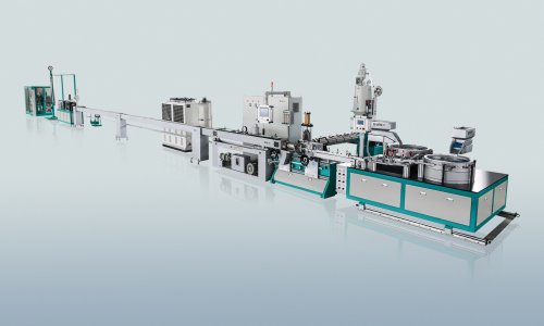 Линия для производства капельной ленты компенсированного эмиттера