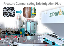 Pressure Compensating Drip Irrigation Pipe Production Line: Technology and Advantages