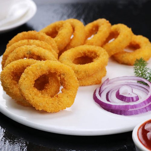 Breaded or Battered Onion Rings