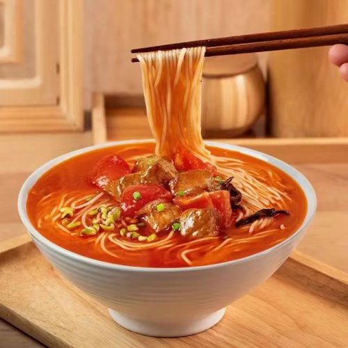 Beef Brisket Noodles with Tomato