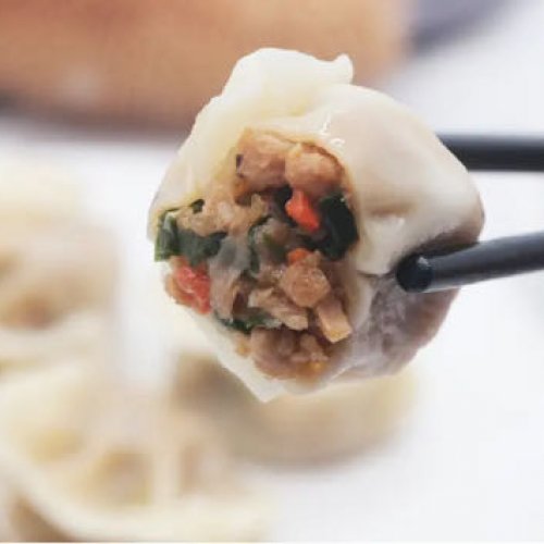 High quality delicious vegetarian factory supply healthy frozen plant-based vegetarian meat dumpling