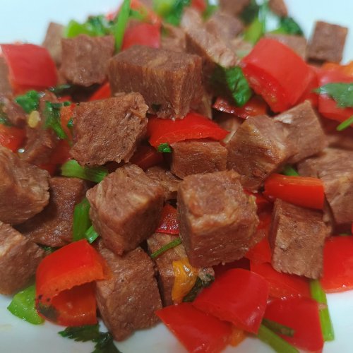 Plant-Based Beef Cubes